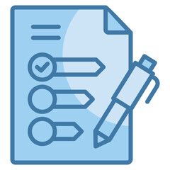 Task Prioritization Icon Element For Design