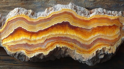 Fototapeta premium Stunning Orange Onyx Stone Texture Natural Marble like Pattern Interior Design Geology