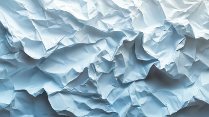 Fototapeta premium Crumpled paper texture with high contrast abstract background