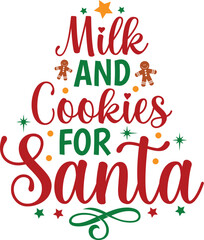 Milk and Cookies for Santa