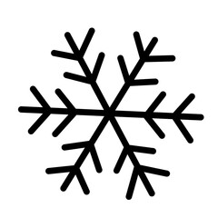 snowflake outline Design