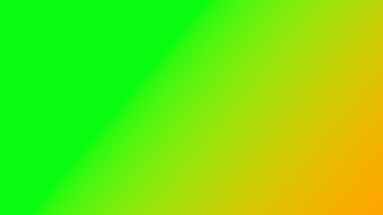 Bright green gradient background with a soft orange transition, perfect for vibrant digital designs, creative artworks, and modern abstract themes