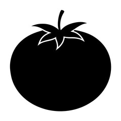 black and white tomato