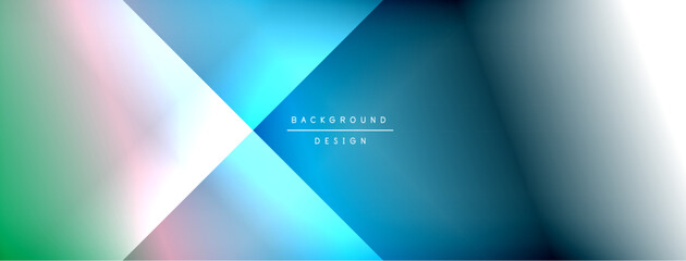 Colorful gradient with lines made of shadow and light. Creative background
