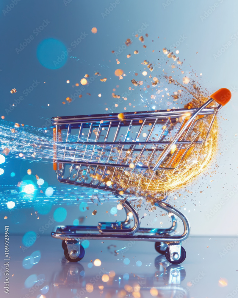 Poster converging data streams into a shopping cart enhancing personalized experiences through zeroparty da