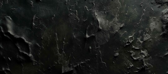 black peeling wall texture background