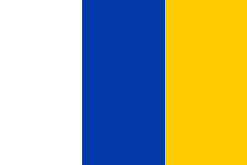 Flag of Doetinchem Municipality (Gelderland or Guelders province, Kingdom of the Netherlands, Holland) Deutekem 