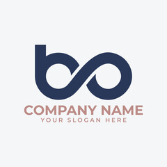  BO logo design, EC logo design, BO EC infinity logo design