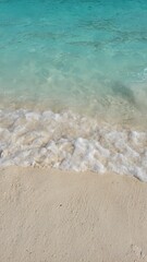 waves on the beach
