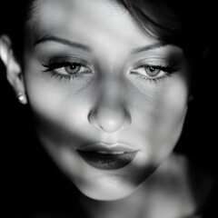 Fototapeta premium close up portrait of a woman