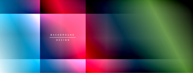 Colorful gradient with lines made of shadow and light. Creative background