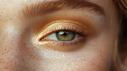 Fototapeta premium A Soft Palette of Pale Gold, Honey Brown, and Wheat Beige, Generative AI