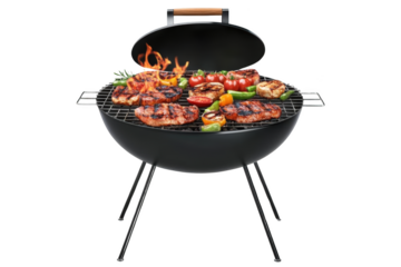 Savor the Flavors. Grilled food concept
