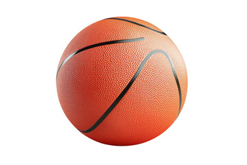 Detailed Realistic Basketball Illustration. Sports Equipment concept