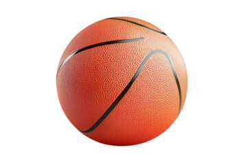 Detailed Realistic Basketball Illustration. Sports Equipment concept