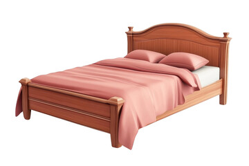 Experience the Cozy Comfort of a Beautiful Bedroom. Home Comfort concept