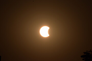 Partial solar eclipse
