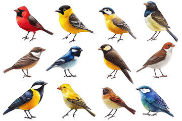 Masterful Avian Artistry. Realistic and Detailed Bird Drawings