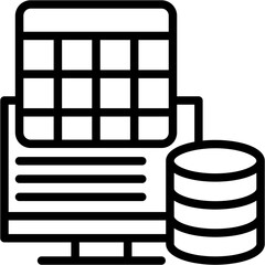 Database Table Icon
