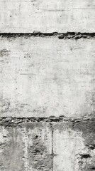 Fototapeta premium Textured gray concrete wall with various patterns and imperfections.