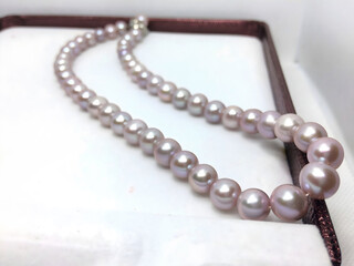 The Perfect-Round Lavender Pearl Necklace A Classic Jewelry Piece