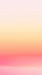 Naklejka premium A vibrant gradient of warm hues blending from soft pink to golden yellow, creating a soothing atmosphere.