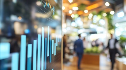 Fototapeta premium Business strategies for navigating a changing global economy Business, trade, and international market illustration.