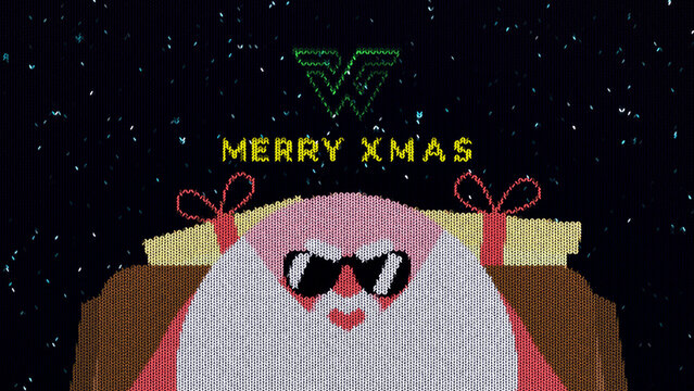 Knit Sweater Warp Speed Santa Logo Reveal 86 1:1 16:9 9:16