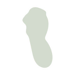 abstract blobs dull green for background