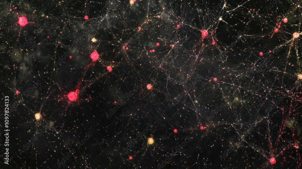 Poster Illuminated Neural Network Complex Interconnections