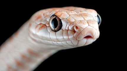 Obraz premium Close up of Snake Head Reptile Scales Wildlife Photography Exotic Pet Nature Herpetol