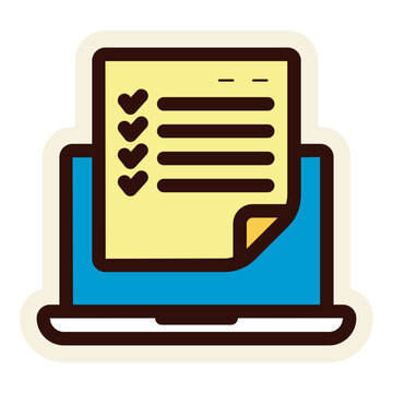 recommend clip art: online survey sticker