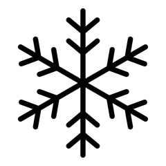Winter icon. Vector line icon	