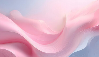 Soft Pastel Abstract Background with Pink and Blue Hues