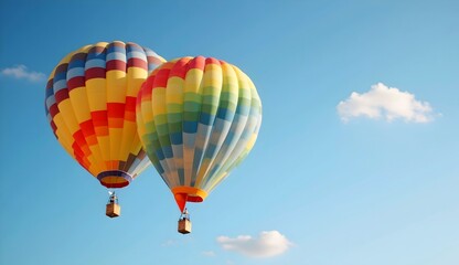 Fototapeta premium hot air balloon in the sky 