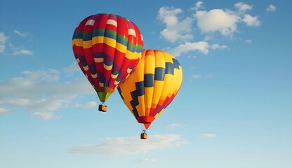 Fototapeta premium hot air balloon in the sky 