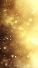 Obraz premium Elegant Golden Bokeh Light Background with Shimmering Glow