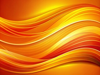 Dynamic Orange and Yellow Wave Background for Business Cards, Banners, and Presentations - Abstract Design for Modern Branding and Marketing Materials