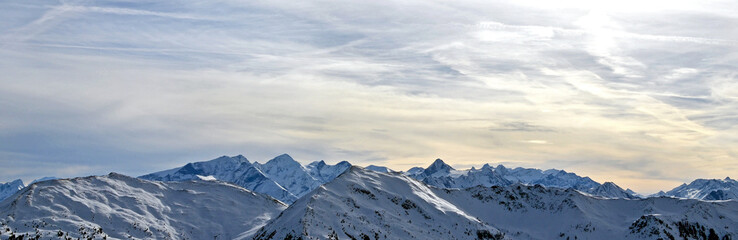 Winter in the alpes
