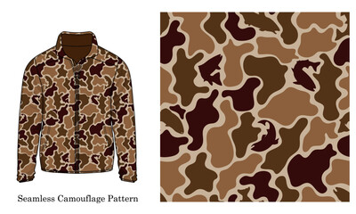 vector fishing pattern, vector duck hunter camouflage pattern, duck hunting pattern