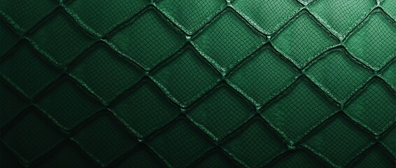 Fototapeta premium dark green snake skin texture seamless pattern