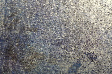 dirty art background of gray stains on blue