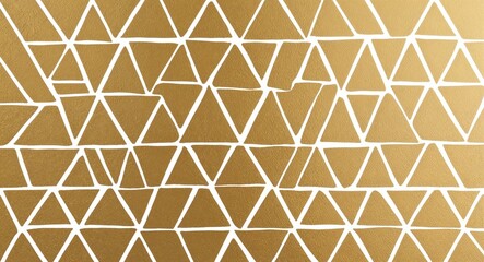 White Triangle pattern hand drawn design on Gray background illustration