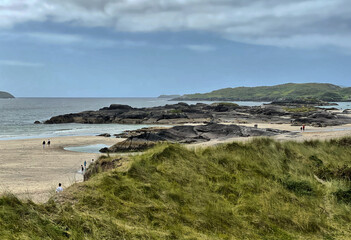 Am Derrynane Seashore Nature Trail, Ring of Kerry, Irland