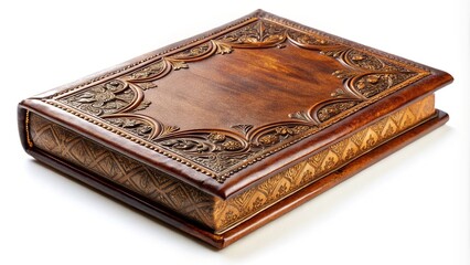 Leather Bound Book Cover - High-End Photography