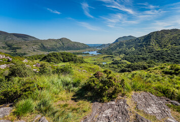 Fototapeta premium Upper Lake at Ring of Kerry near Killarney, Ireland