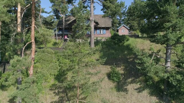 Thomas Mann Haus in Nidden auf der Kurischen Nehrung in Litauen