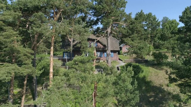 Thomas Mann Haus in Nidden auf der Kurischen Nehrung in Litauen