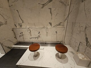 View of ablution area in a mosque. 