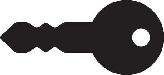 Illustration of Key, Key to Success Symbol